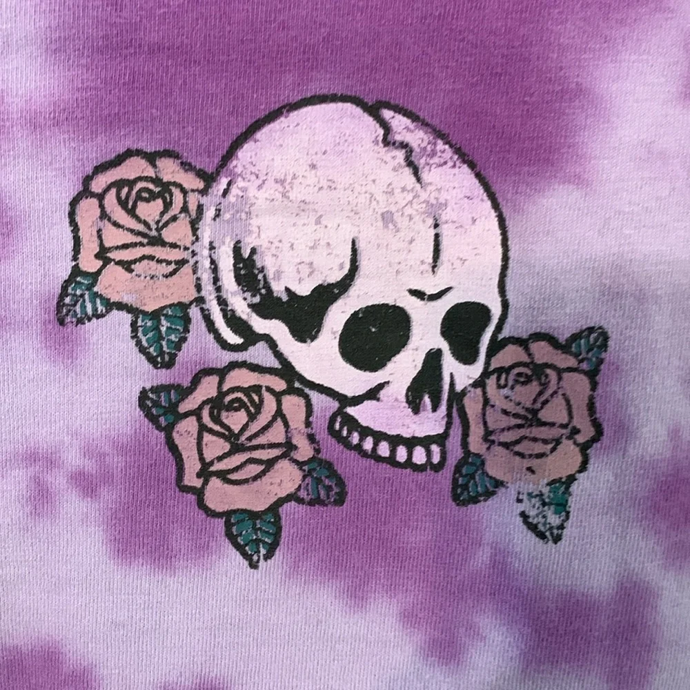 Urban National 2x purple tie dye long sleeve t-shirt - Picture 7 of 7